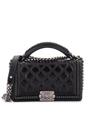 Chanel Chain Handle Boy Flap Bag #226377C46B